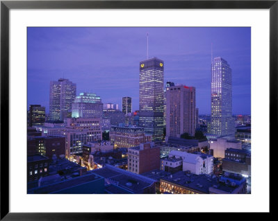 Downtown, Montreal, Quebec, Canada by Walter Bibikow Pricing Limited Edition Print image
