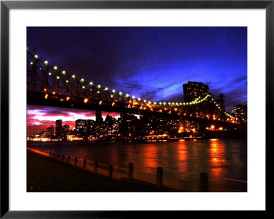 59Th Street Bridge At Sunset, Nyc by Paul Katz Pricing Limited Edition Print image
