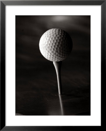 Golfball On Tee by Fogstock Llc Pricing Limited Edition Print image