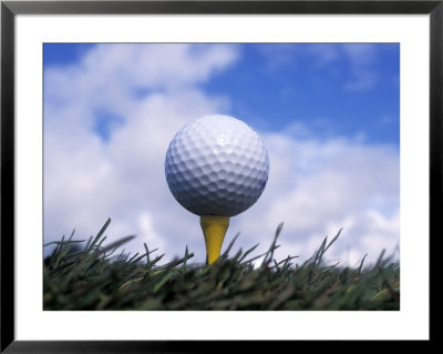 Golf Ball On Tee by Fogstock Llc Pricing Limited Edition Print image