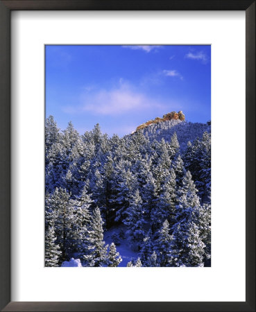 Winter Snow In The Flatirons Boulder, Co by Don Grall Pricing Limited Edition Print image