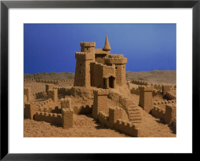 Sandcastle On The Beach by Rick Souders Pricing Limited Edition Print image