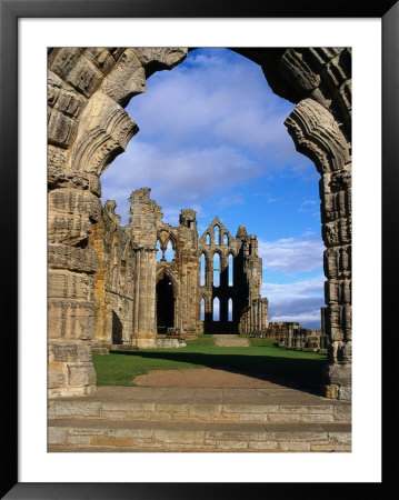 Whitby Abbey, London, England by Claire Rydell Pricing Limited Edition Print image
