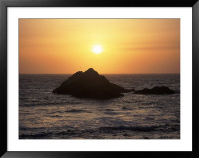 Seal Rock At Sunset, San Francisco, Ca by Daniel Mcgarrah Pricing Limited Edition Print image