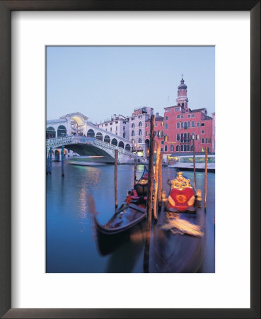 Boat Traffic, Venice, Italy by Walter Bibikow Pricing Limited Edition Print image