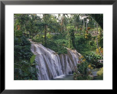Waterfall, Ochos Rios, Jamaica by Mick Roessler Pricing Limited Edition Print image