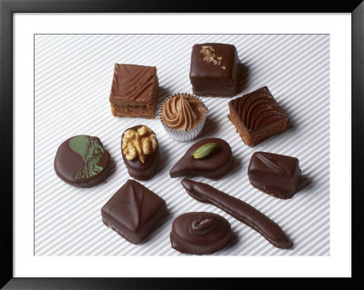 Assorted Chocolates On A Table by Fogstock Llc Pricing Limited Edition Print image