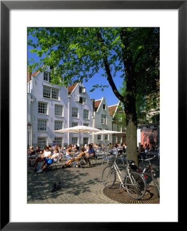 Cafe Society, The Spui, Amsterdam, Holland by Walter Bibikow Pricing Limited Edition Print image