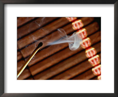 Match And Cigars by John James Wood Pricing Limited Edition Print image