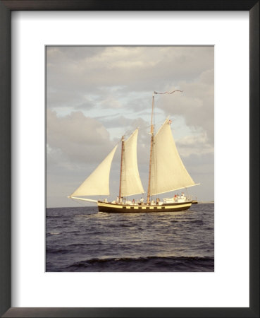 Tall Ship Sailing Near Amelia Island, Fl by Kent Dufault Pricing Limited Edition Print image