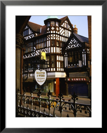 Tudor Architecture, Chester, England by Peter Walton Pricing Limited Edition Print image