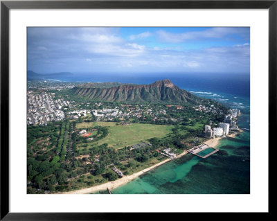 Waikiki Beach, Diamond Head, Hawaii by Tomas Del Amo Pricing Limited Edition Print image