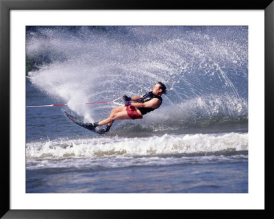 Water Skiing, Columbia River, Wa by Eric Sanford Pricing Limited Edition Print image