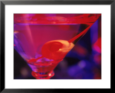 Olives In Martini Cocktail by Gary Conner Pricing Limited Edition Print image