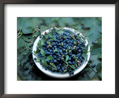 Bowl Of Blueberries by Atu Studios Pricing Limited Edition Print image