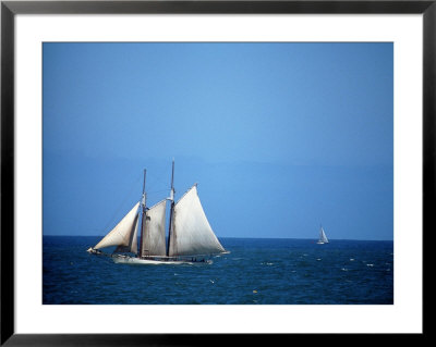 Spirit Of Massachusetts In Boston Harbor, Ma by Rick Berkowitz Pricing Limited Edition Print image