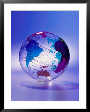 Clear Plastic Globe by Dennis Lane Pricing Limited Edition Print image