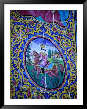 Tile Detail In Eram Park In Shiraz, Shiraz, Fars, Iran by Phil Weymouth Pricing Limited Edition Print image