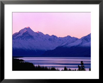 Mount Cook, Sunrise, Mt. Cook National Park, New Zealand by John Banagan Pricing Limited Edition Print image