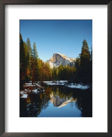 Half Dome Reflected In Merced River, Yosemite National Park by Peter Walton Pricing Limited Edition Print image