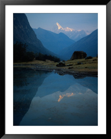 Stream By River, Cordillera Blanca, Peru by Mitch Diamond Pricing Limited Edition Print image