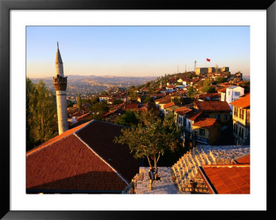 Hisar (Citadel) With Ak Kale (White Fort), Ankara, Turkey by John Elk Iii Pricing Limited Edition Print image