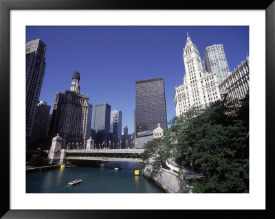 Looking West On The Chicago River, Il by Ralph Krubner Pricing Limited Edition Print image