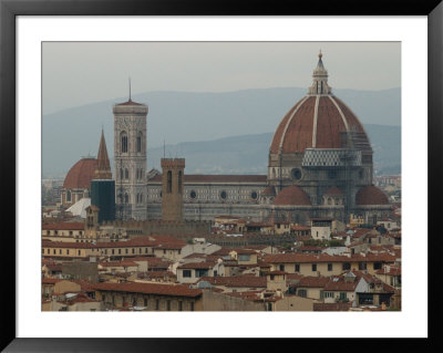 Aerial View Of Florence, Italy by Keith Levit Pricing Limited Edition Print image