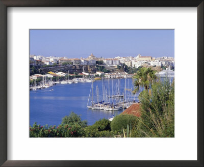 Mahon Harbour, Menorca, Baleares Islands, Spain by R Richardson R Richardson Pricing Limited Edition Print image