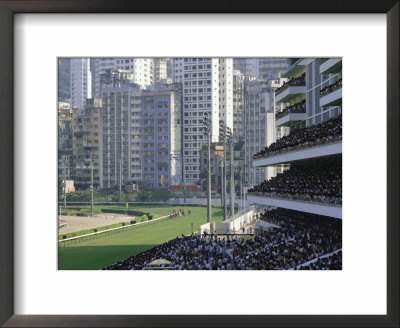 Royal Jockey Club, Happy Valley, Hong Kong, China, Asia by David Lomax Pricing Limited Edition Print image