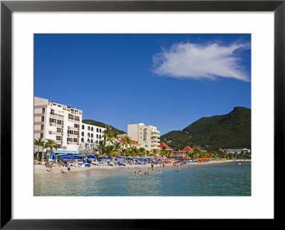 Great Bay Beach, Philipsburg, St. Maarten, Netherlands Antilles, West Indies by Richard Cummins Pricing Limited Edition Print image