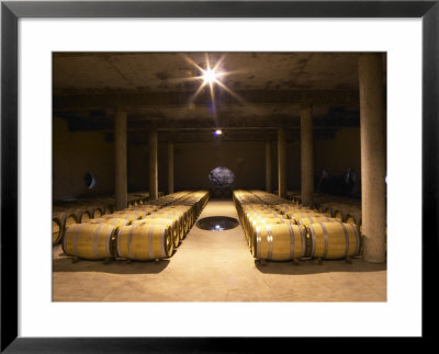 Aging Cellar At Vignoble, Tour De Verdots, Bergerac, France by Per Karlsson Pricing Limited Edition Print image