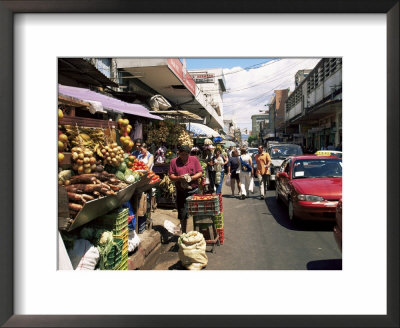 Market, San Jose, Costa Rica, Central America by Colin Brynn Pricing Limited Edition Print image