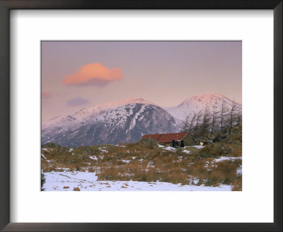 Dawn Light On The Mountains Of Skye From Galltair On The Mainland, Glenelg, Scotland by Pearl Bucknall Pricing Limited Edition Print image