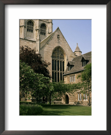 Merton College, Oxford, Oxfordshire, England, United Kingdom by Michael Jenner Pricing Limited Edition Print image