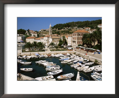 The Marina, Hvar, Hvar Island, Croatia by Ken Gillham Pricing Limited Edition Print image