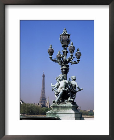 The Eiffel Tower From Pont Alexandre Iii Bridge, Paris, France by Roy Rainford Pricing Limited Edition Print image