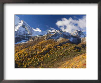 Xiannairi Mountain, Yading Nature Reserve, Sichuan Province, China by Jochen Schlenker Pricing Limited Edition Print image