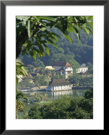 Temple Of The Tooth, Houses A Tooth Relic Of The Buddha, Kandy, Sri Lanka by Charles Bowman Pricing Limited Edition Print image