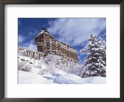 Palace Hotel, St. Moritz, Switzerland by John Ross Pricing Limited Edition Print image