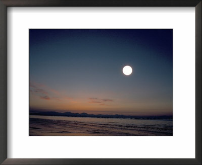 Moonlight Over Cardigan Bay, Abersoch, Gwynedd, Wales, United Kingdom by Ruth Tomlinson Pricing Limited Edition Print image