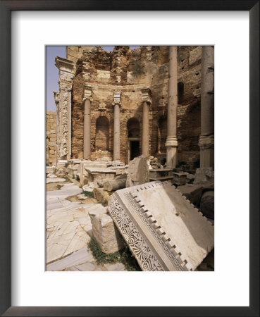 Justice Basilica, Leptis Magna, Unesco World Heritage Site, Tripolitania, Libya by Nico Tondini Pricing Limited Edition Print image