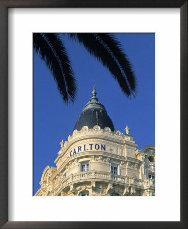 Carlton Hotel, Cannes, Cote D'azur, France by Walter Bibikow Pricing Limited Edition Print image