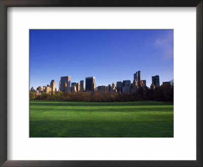 Central Park And Nyc Skyline by Jack Gescheidt Pricing Limited Edition Print image