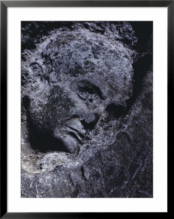 This Lifelike Image Appears On The Ceiling Of A Dank, Chilling Tunnel In Herculaneums Theater by O. Louis Mazzatenta Pricing Limited Edition Print image