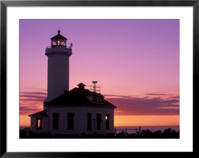 Pt Wilson Lighthouse, Entrance To Admiralty Inlet, Washington, Usa by Jamie & Judy Wild Pricing Limited Edition Print image