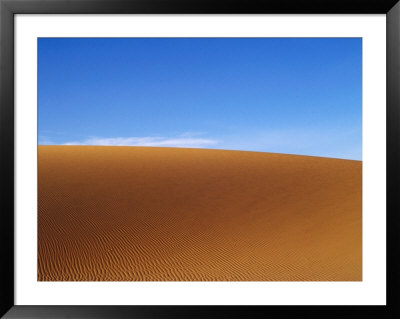 Horizon Beyond Rippled Dune, Dakhla Oasis, Egypt by Will Salter Pricing Limited Edition Print image
