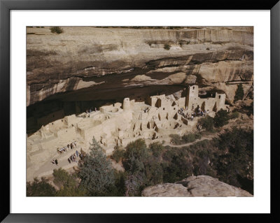 Cliff Palace Once Sheltered Hundreds Of Anasazi Indians by Willard Culver Pricing Limited Edition Print image