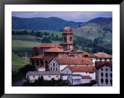 Village Of Ziga, Valle Del Baztan, Spain by Damien Simonis Pricing Limited Edition Print image