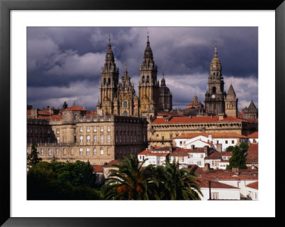 Cathedral De Apostol, Santiago De Compostela, Spain by Wayne Walton Pricing Limited Edition Print image
